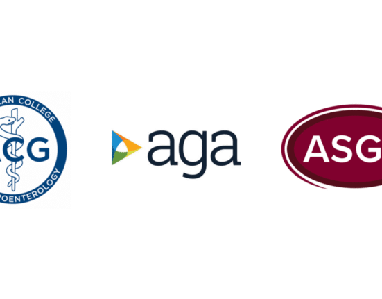 ACG, ASGE, AGA logos