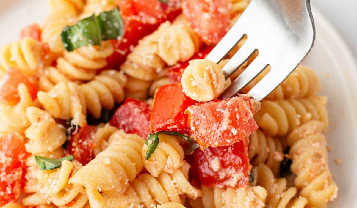 Marinated Tomato Pasta
