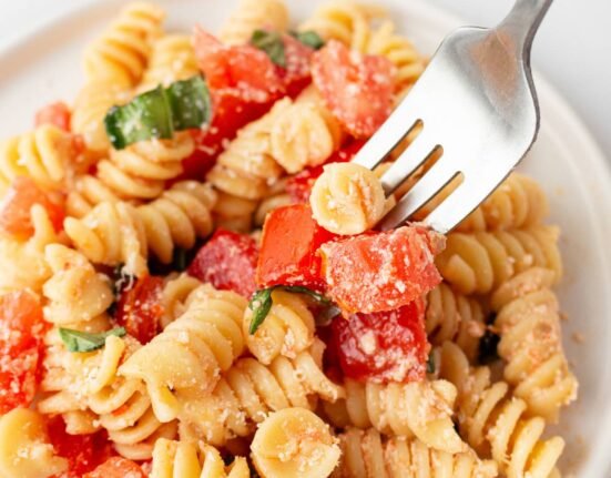 Marinated Tomato Pasta