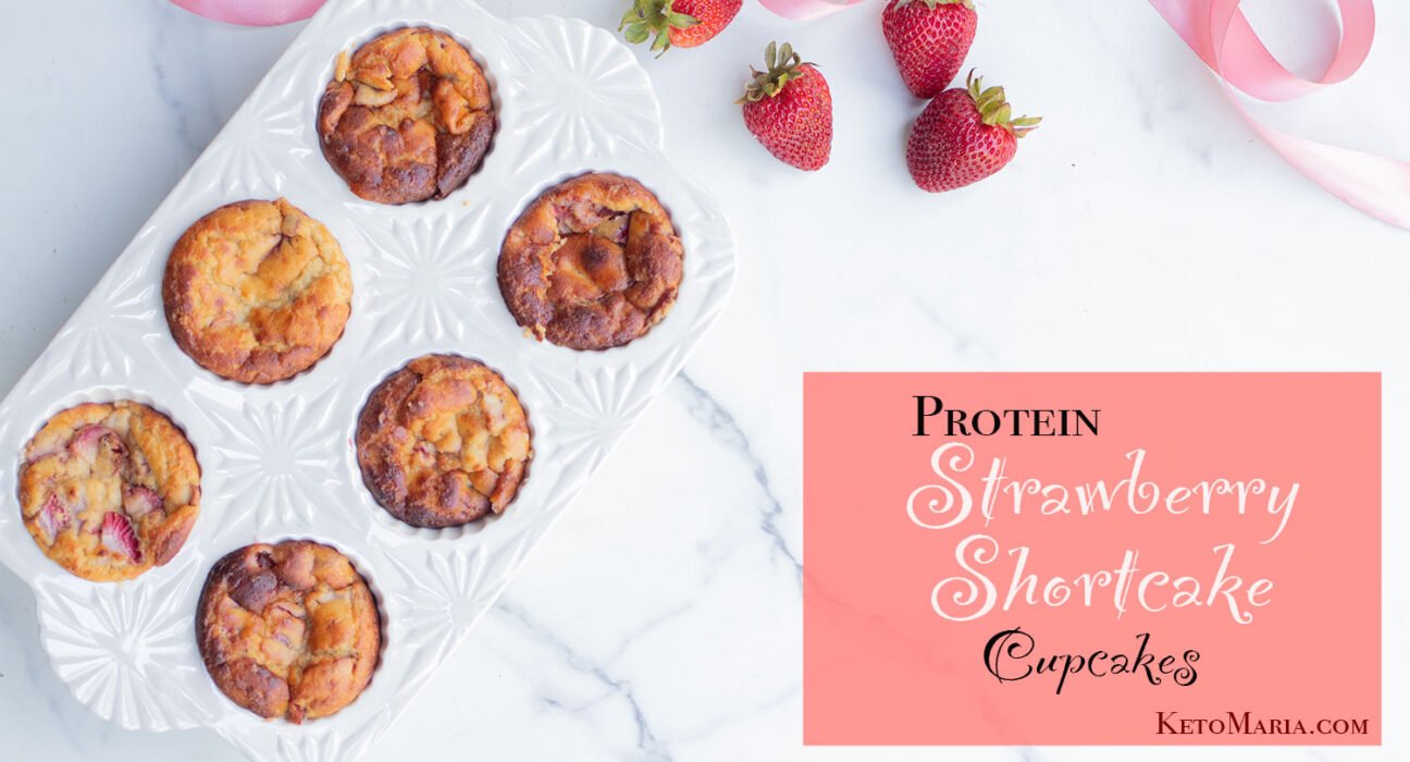 Protein Strawberry Shortcake Muffins - Maria Mind Body Health
