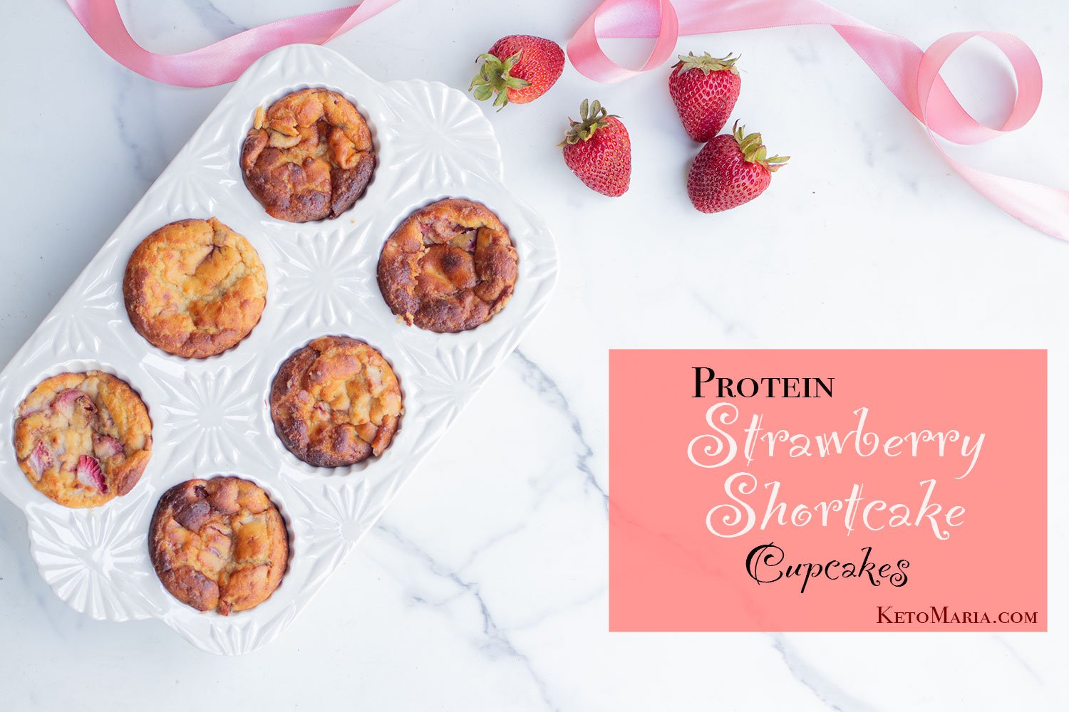 Protein Strawberry Shortcake Muffins - Maria Mind Body Health
